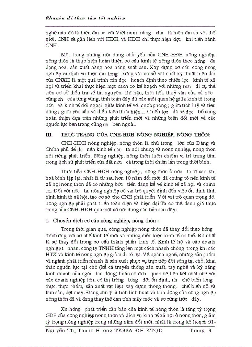 image for page Xây dựng hệ thống chỉ tiêu phản ánh tình hình CNH HĐH nông nghiệp nông thôn 1