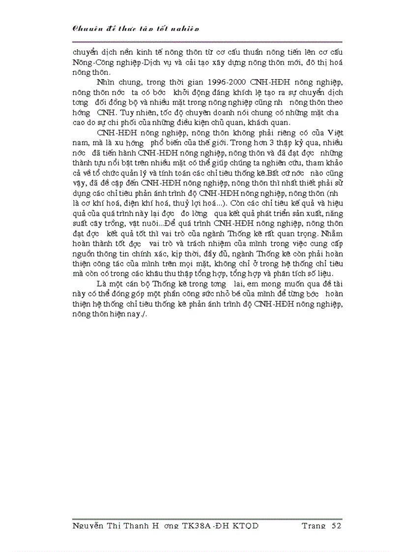 image for page Xây dựng hệ thống chỉ tiêu phản ánh tình hình CNH HĐH nông nghiệp nông thôn 1