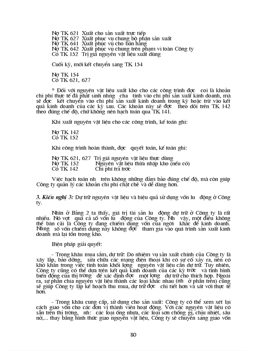 image for page Hạch toán chi tiết nguyên liệu vật liệu với việc nâng cao hiệu quả sử dụng vốn lưu động trong sản xuất kinh doanh tại Công ty Điện thoại Hà Nội 1
