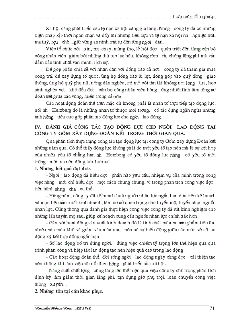 image for page Một số biện pháp nhằm tạo động lực cho người lao động tại công ty Gốm xây dựng Đoàn kết