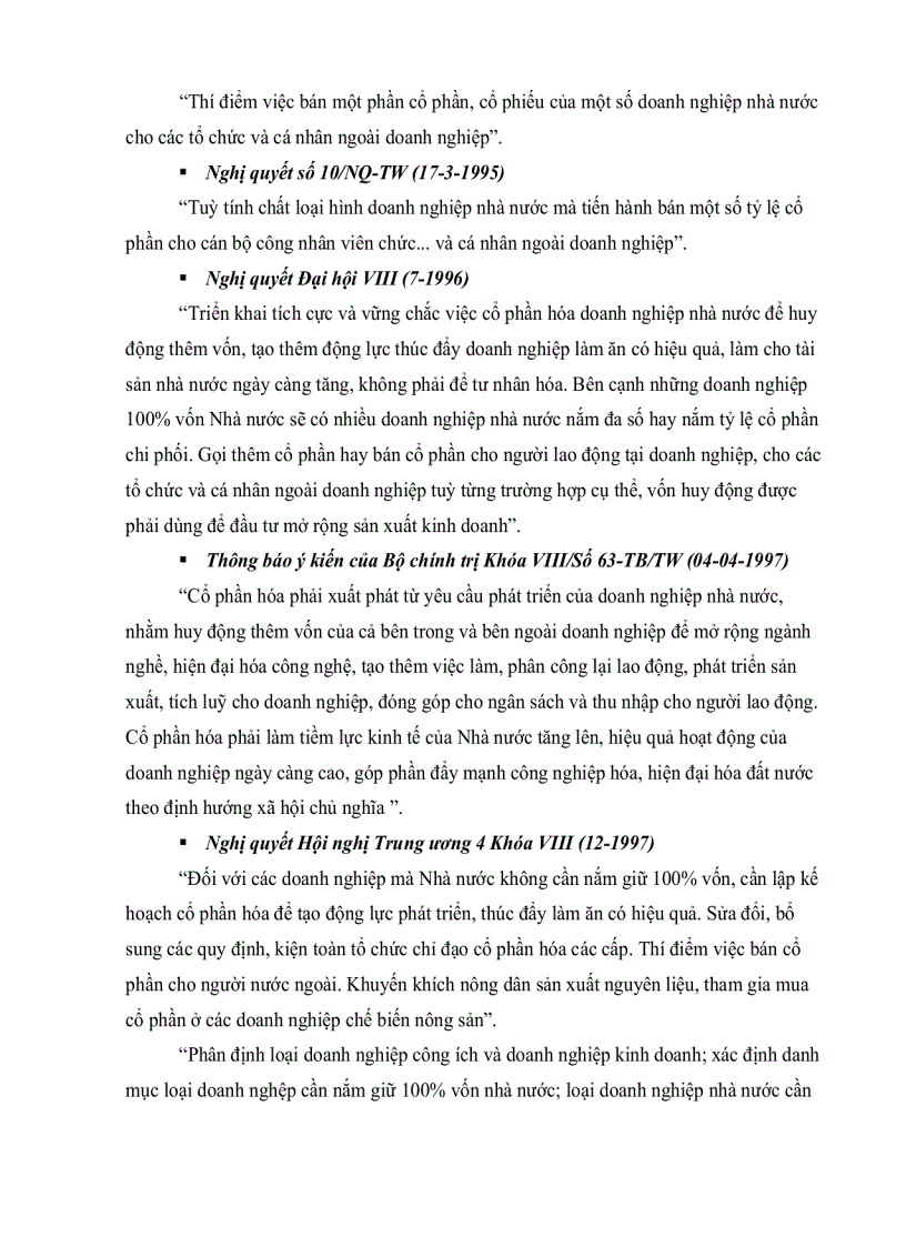 image for page Hiệu quả cổ phần hoá DNNN