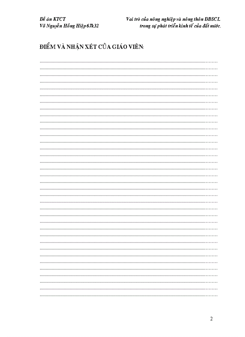 image for page Vai trò của nông nghiệp và nông thôn đồng bằng sông cửu long