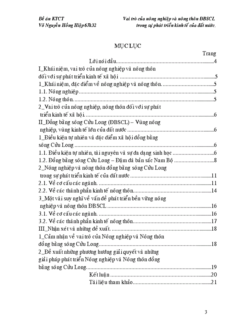 image for page Vai trò của nông nghiệp và nông thôn đồng bằng sông cửu long