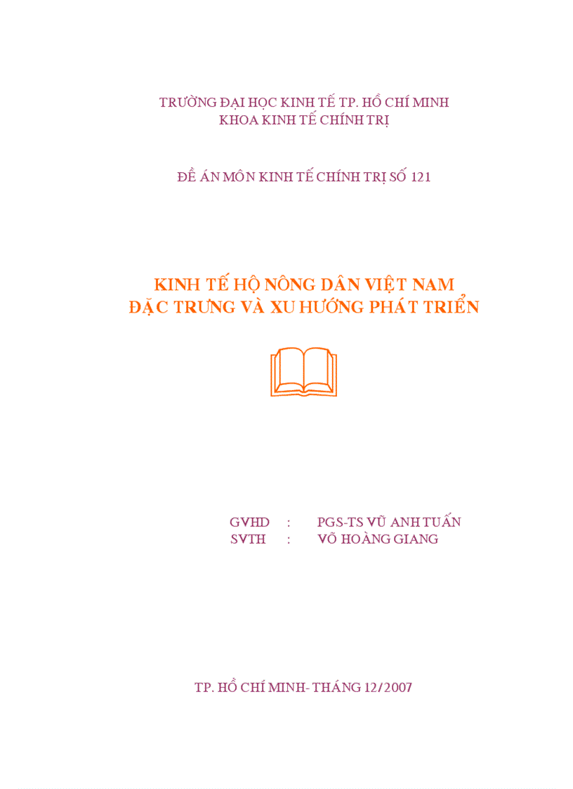 image for page Kinh tế hộ nông dân việt nam đặc trưng và xu hướng phát triển