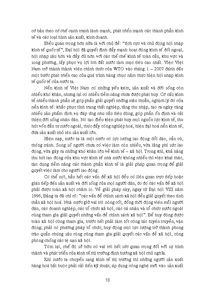 image for page Vai trò của chế độ sở hữu đối với sự hình thành và phát triển kinh tế thị trường định hướng xã hội chủ nghĩa