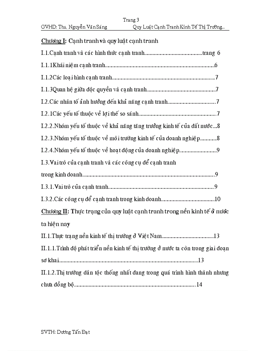 image for page Quy luật cạnh tranh của kinh tế thị trường qua thực tiễn nước ta