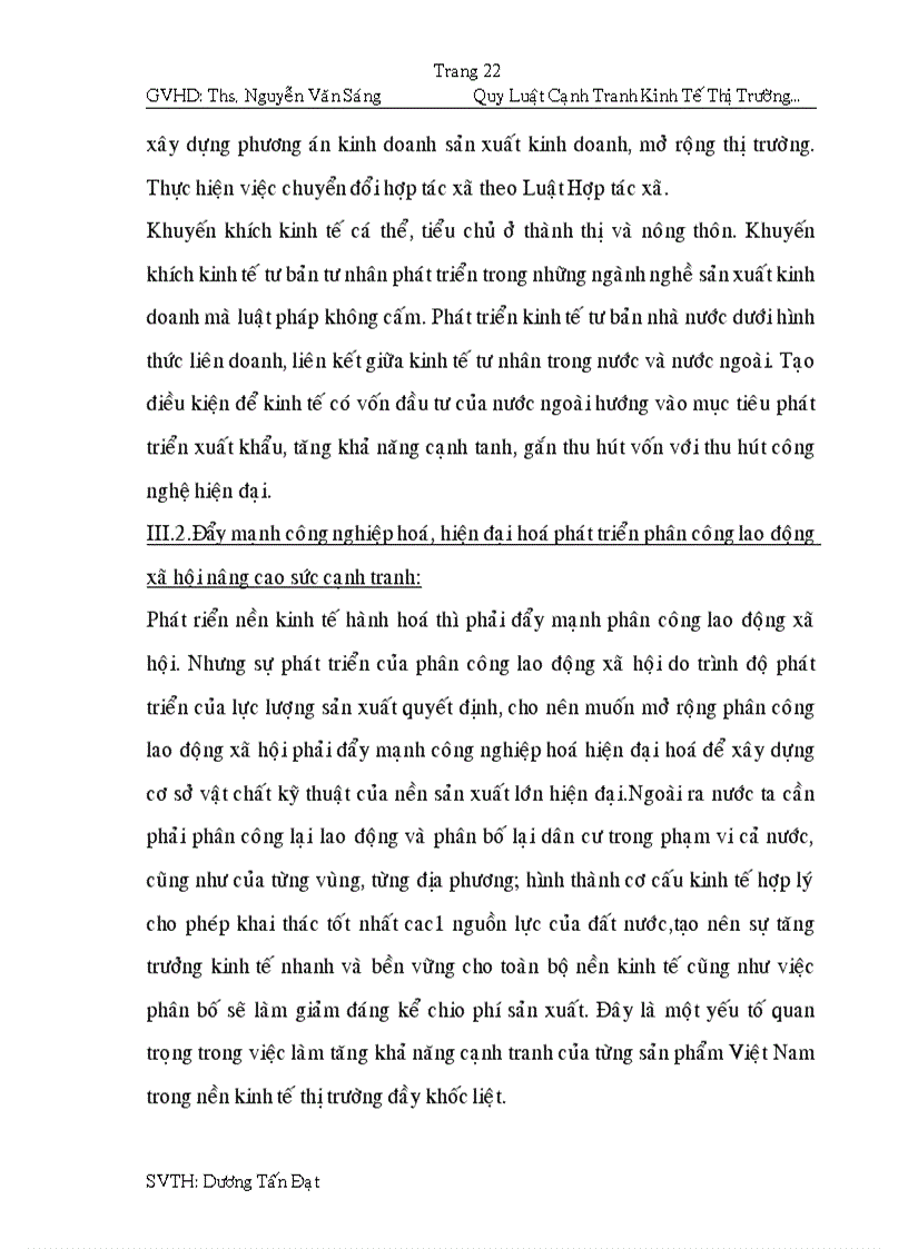 image for page Quy luật cạnh tranh của kinh tế thị trường qua thực tiễn nước ta