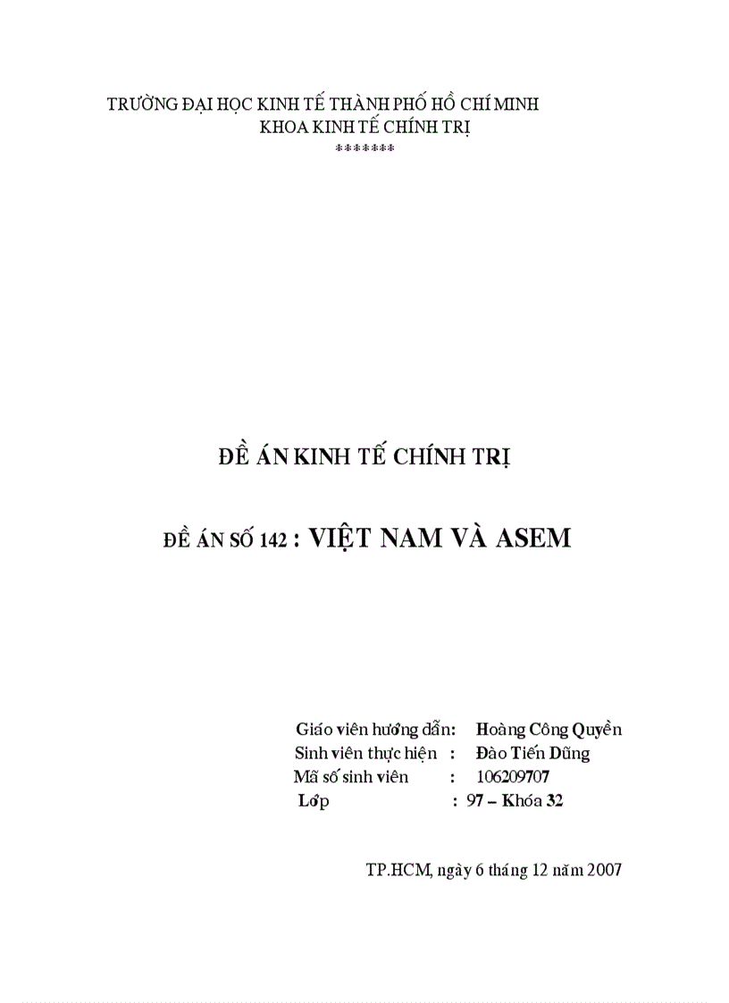 image for page Việt nam và asem