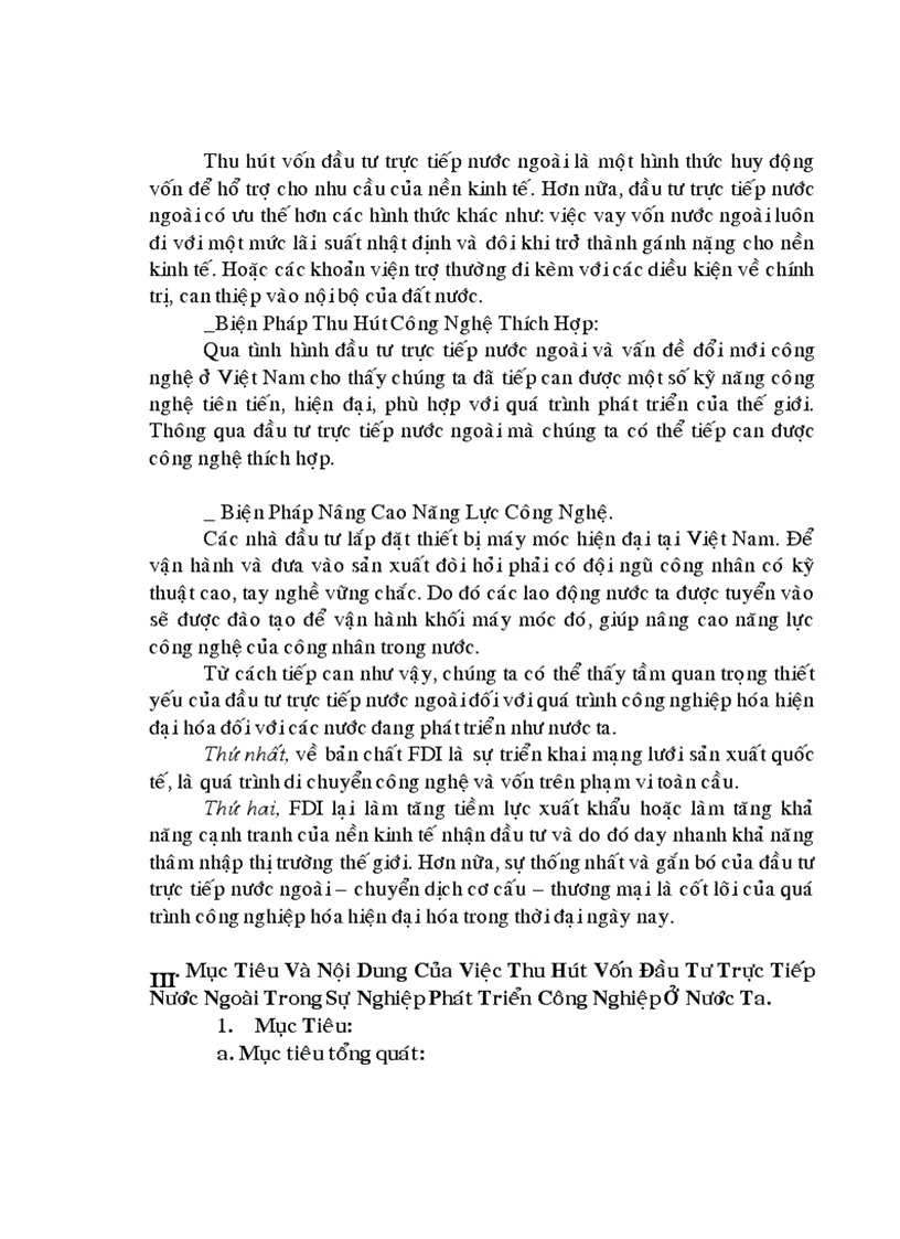 image for page Đầu tư trực tiếp nước ngoài cơ hội và thách thức đối với với nền kinh tế nuớc ta