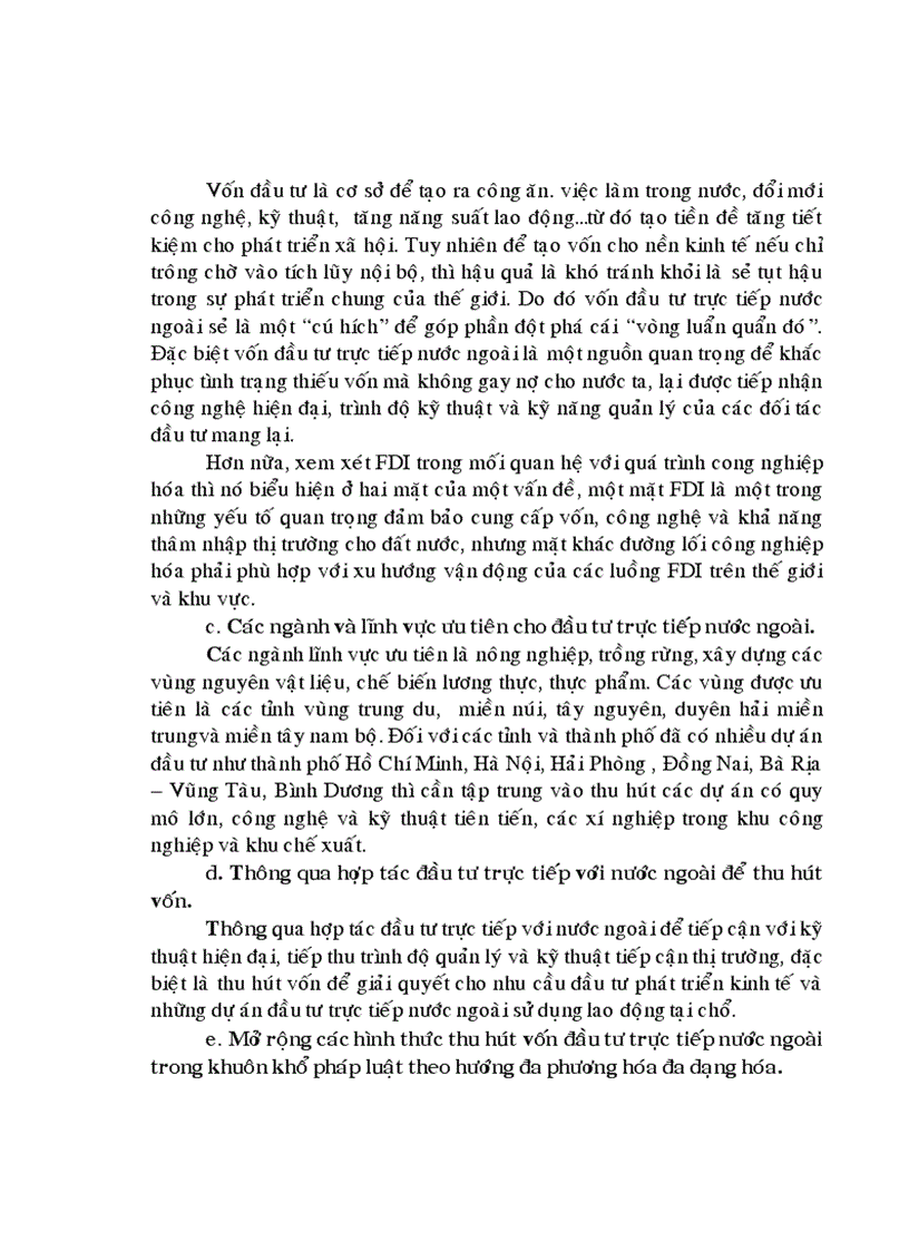 image for page Đầu tư trực tiếp nước ngoài cơ hội và thách thức đối với với nền kinh tế nuớc ta