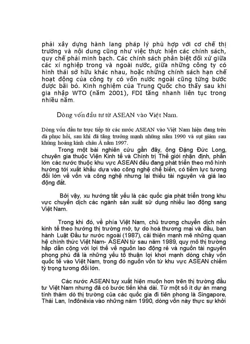 image for page Đầu tư trực tiếp nước ngoài cơ hội và thách thức đối với với nền kinh tế nuớc ta