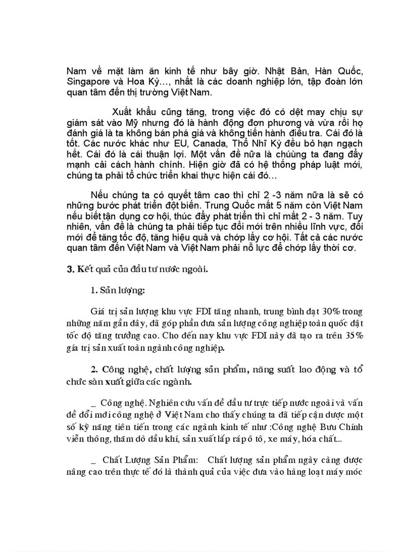 image for page Đầu tư trực tiếp nước ngoài cơ hội và thách thức đối với với nền kinh tế nuớc ta