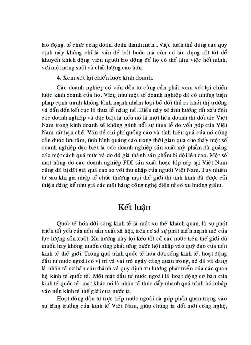 image for page Đầu tư trực tiếp nước ngoài cơ hội và thách thức đối với với nền kinh tế nuớc ta