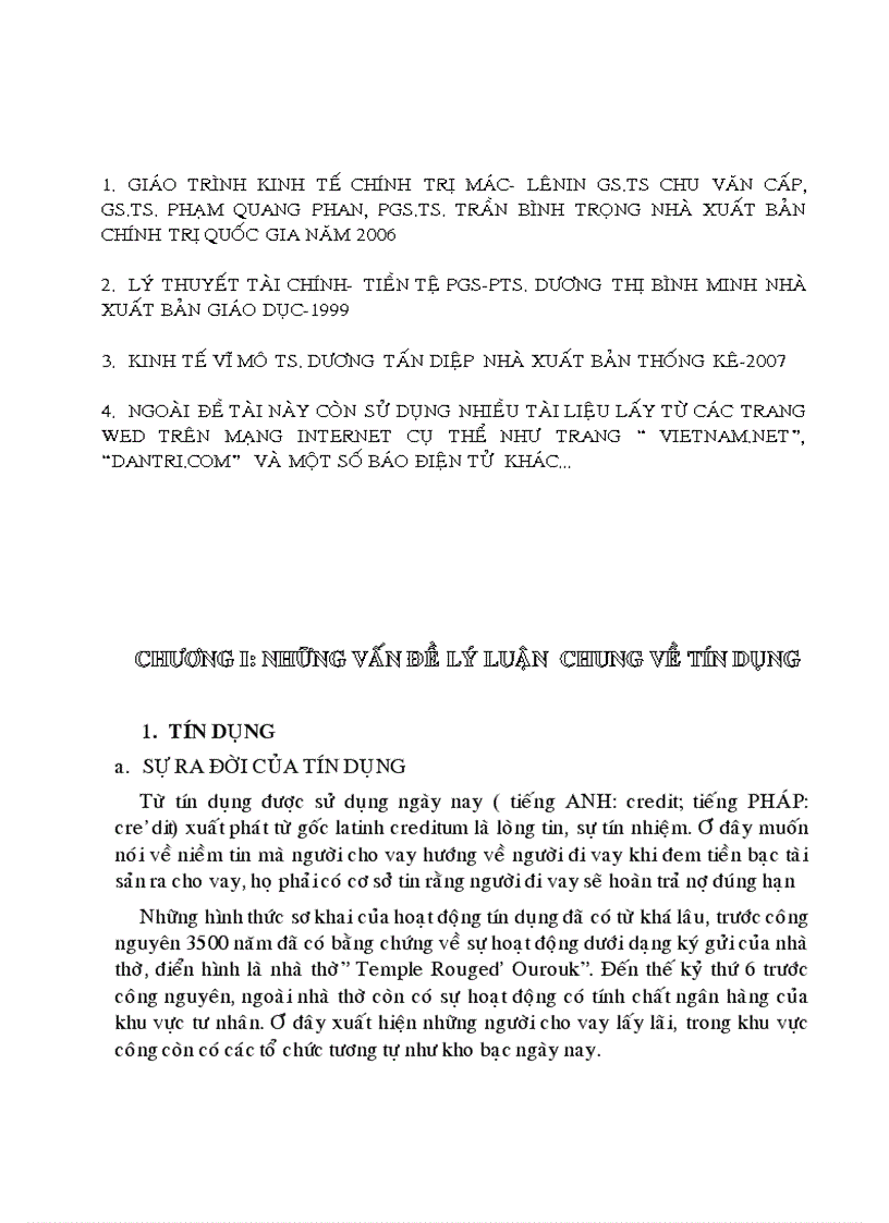 image for page Vai trò của tín dụng đối với việc thực hiện công bằng xã hội ở việt nam trong thời kỳ quá độ