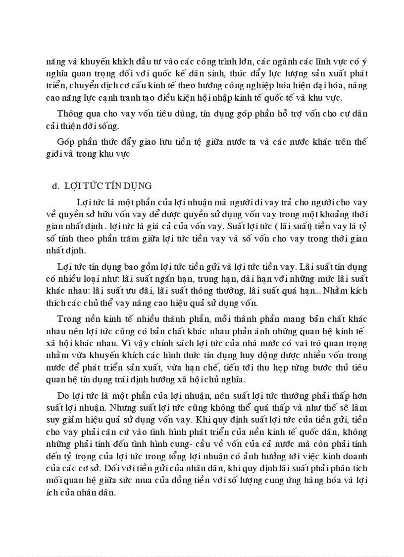 image for page Vai trò của tín dụng đối với việc thực hiện công bằng xã hội ở việt nam trong thời kỳ quá độ