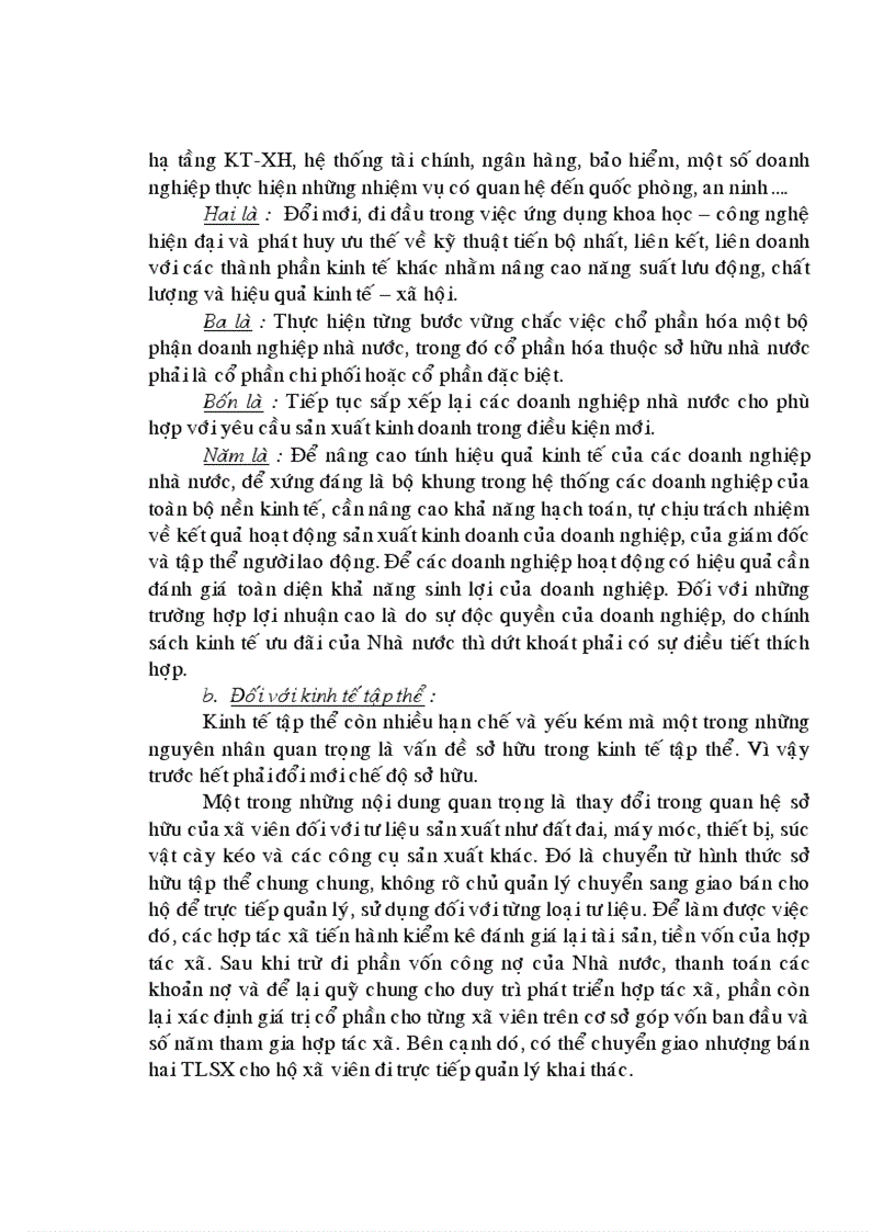 image for page Vai trò của chế độ sỡ hữu đối với sự hình thành và phát triển kinh tế thị trường định hướng xã hội chủ nghĩa 1