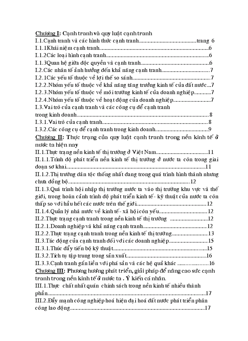 image for page Quy luật cạnh tranh nền kinh tế thị trường