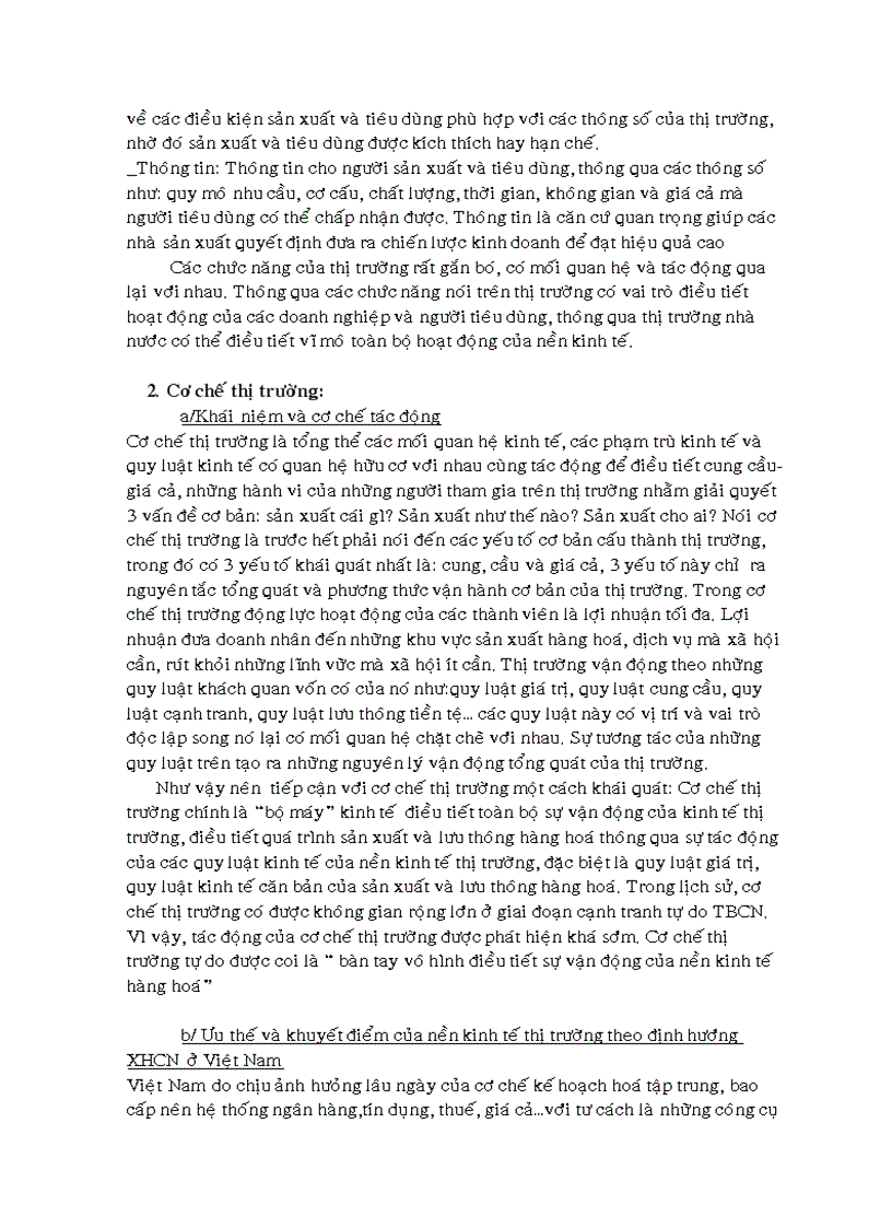 image for page Quy luật cung cầu và mâu thuẫn của sản xuất hàng hoá trong nền kinh tế nước ta hiện nay 1