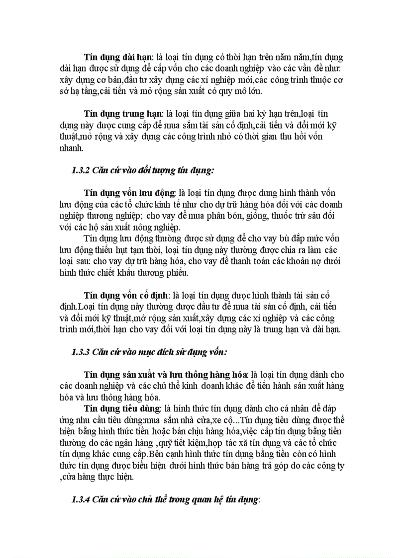 image for page Vai trò của tín dụng trong phát triển kinh tế xã hội ở việt nam trong thời kì quá độ