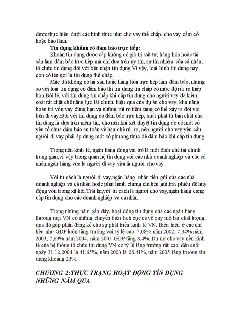 image for page Vai trò của tín dụng trong phát triển kinh tế xã hội ở việt nam trong thời kì quá độ