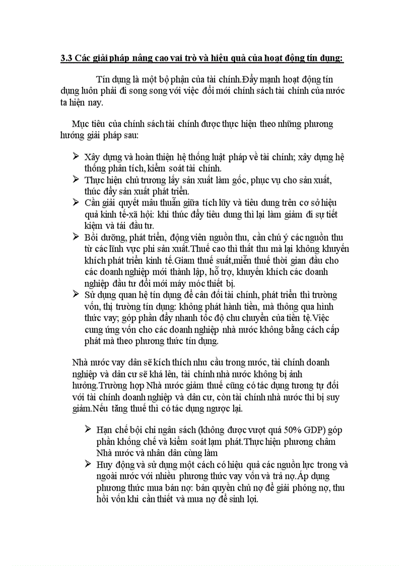 image for page Vai trò của tín dụng trong phát triển kinh tế xã hội ở việt nam trong thời kì quá độ