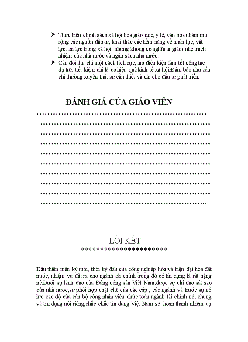 image for page Vai trò của tín dụng trong phát triển kinh tế xã hội ở việt nam trong thời kì quá độ