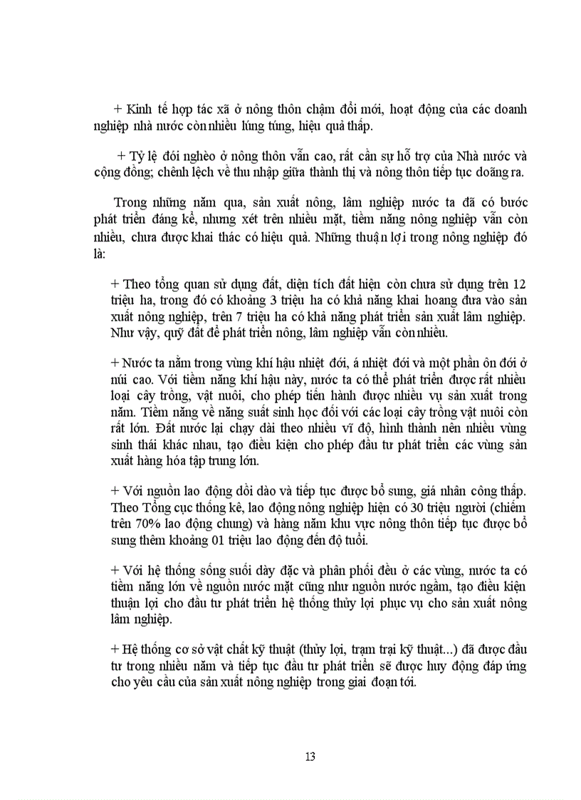 image for page Thực trạng và phát triển của nền kinh tế hàng hoá trong nông nghiệp và nông thôn những năm qua