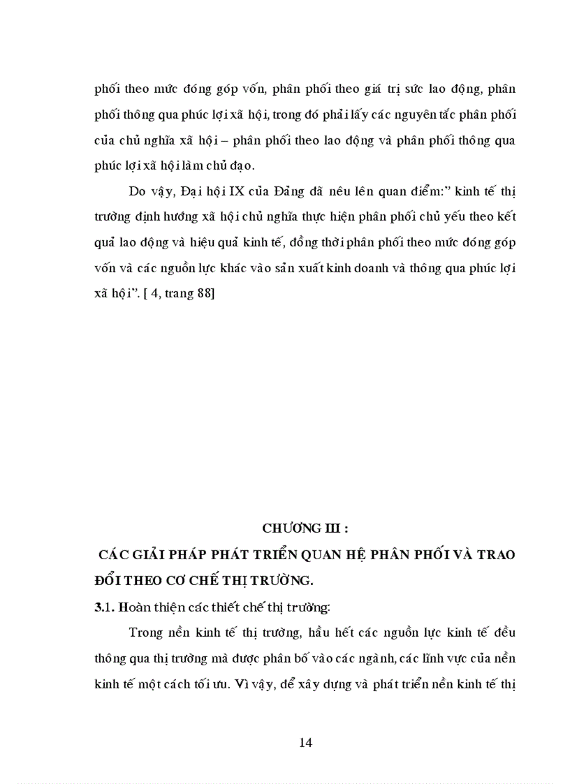 image for page Phân phối và trao đổi hàng hoá trong quá trình hình thành và phát triển nền kinh tế thị trường ở nước ta