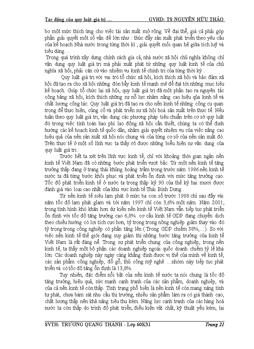 image for page Tác động của quy luật giá trị đến sự phân hoá giàu nghèo ở nước ta