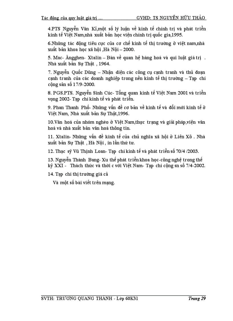 image for page Tác động của quy luật giá trị đến sự phân hoá giàu nghèo ở nước ta