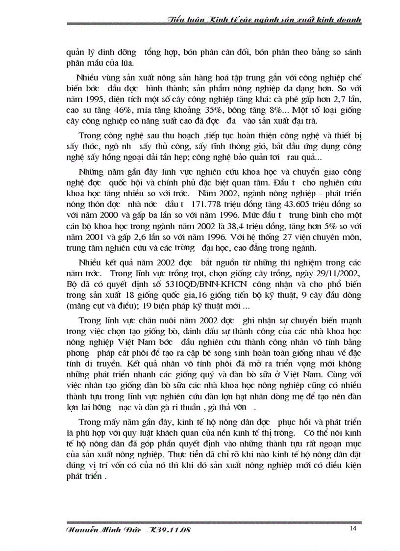 image for page Tăng cường quan hệ liên kết giữa khoa học và sản xuất của hộ gia đình nông dân nước ta 1