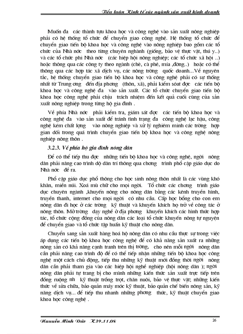 image for page Tăng cường quan hệ liên kết giữa khoa học và sản xuất của hộ gia đình nông dân nước ta 1