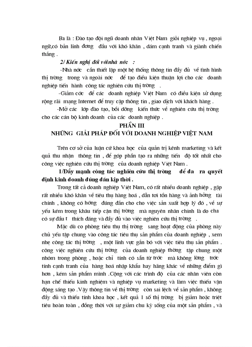 image for page Nghiên cứu thị trường với sự phát triển của doanh nghiệp Việt Nam