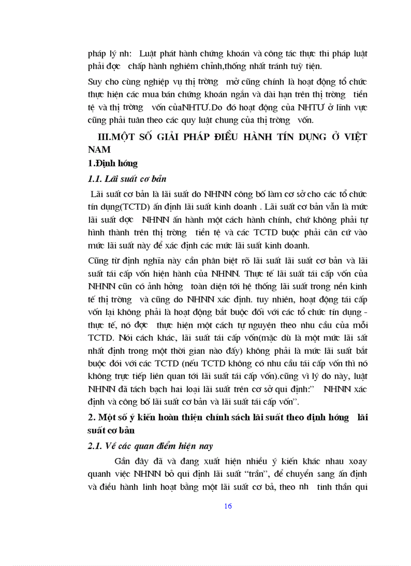 image for page Lãi suất tín dụng và sự điều hành lãi suất tín dụng của Ngân hàng Nhà nước ở Việt Nam hiện nay 1