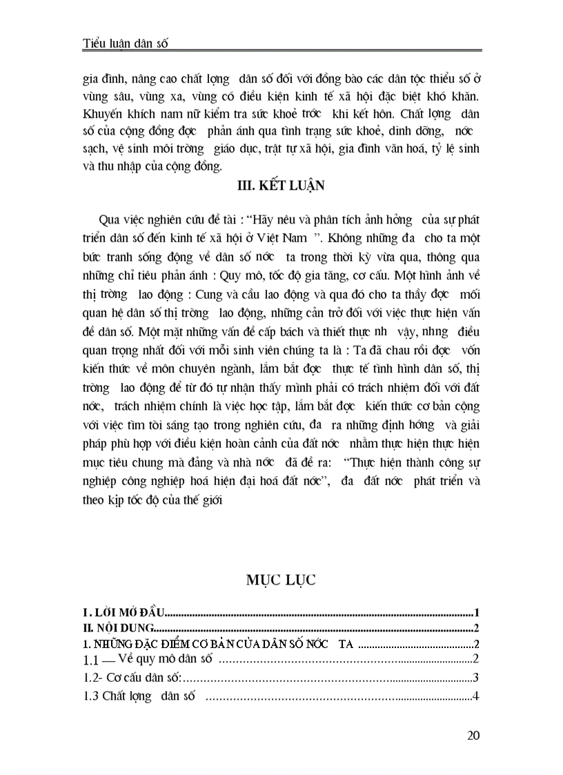 image for page Hãy nêu và phân tích ảnh hưởng của sự phát triển dân số đến kinh tế xã hội ở Việt Nam 1