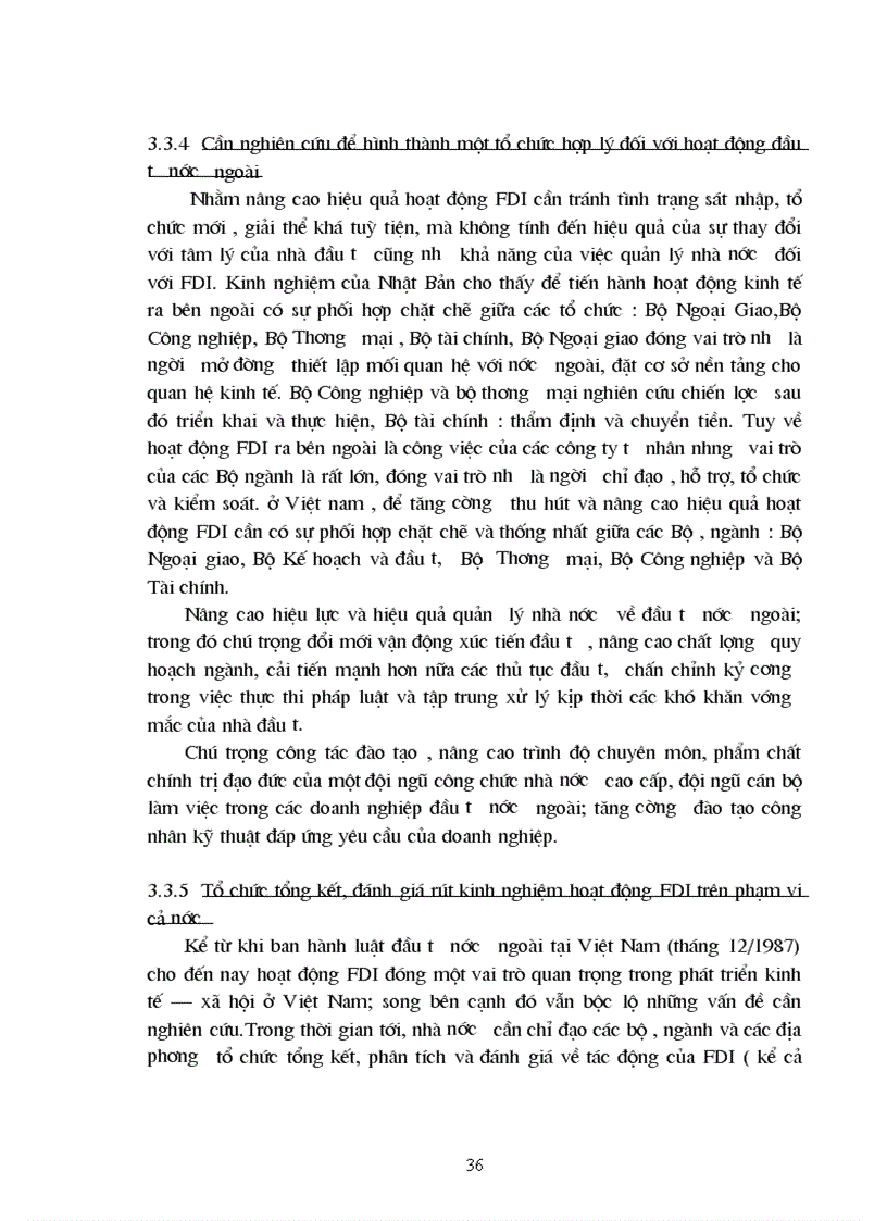 image for page Các giải pháp trong xây dựng và xét duyệt các dự án FDI