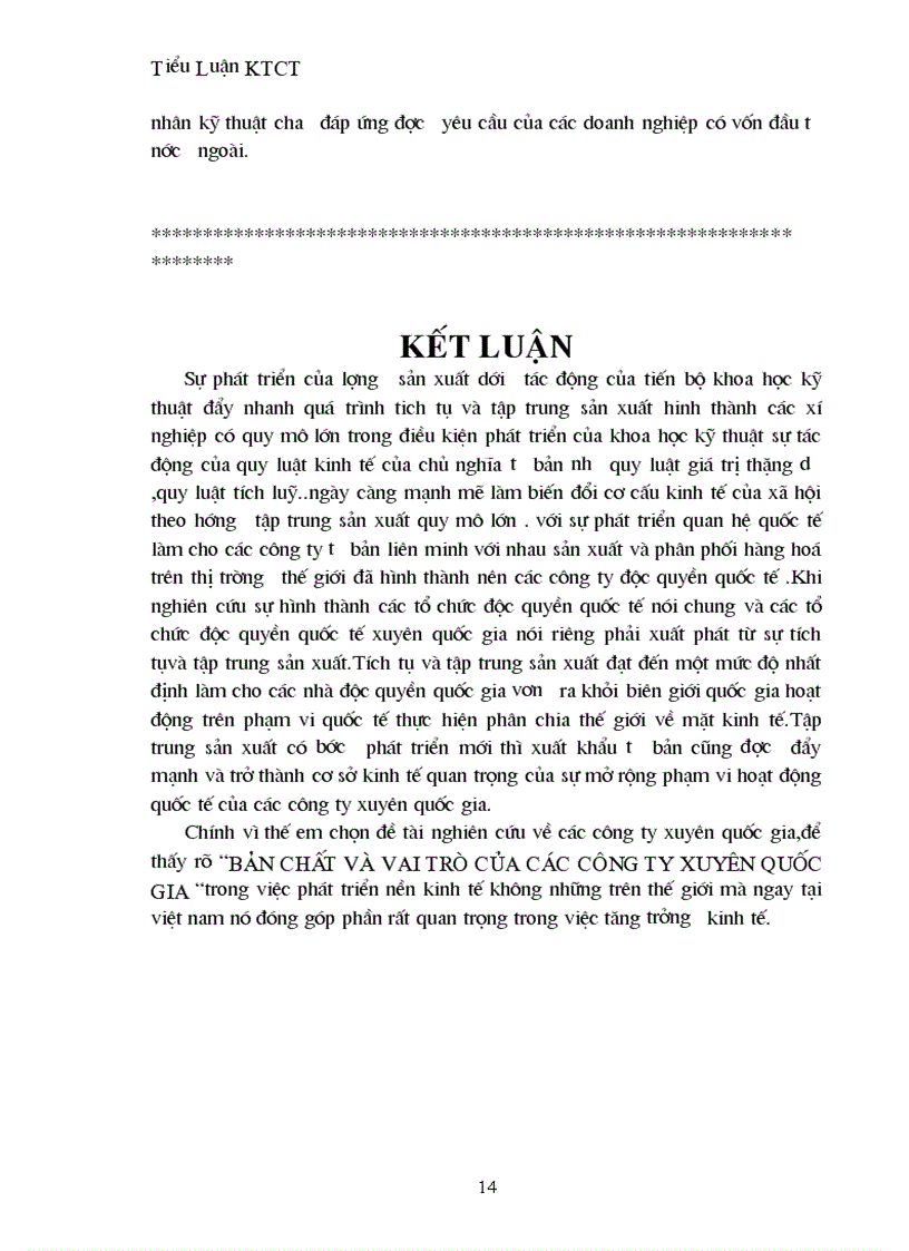 image for page Bản chất và vai trò của các công ty xuyên quốc gia trong việc phát triển nền kinh tế