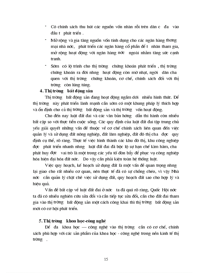 image for page Phương hướng và giải pháp phát triển đồng bộ các loại thị trường ở nước ta