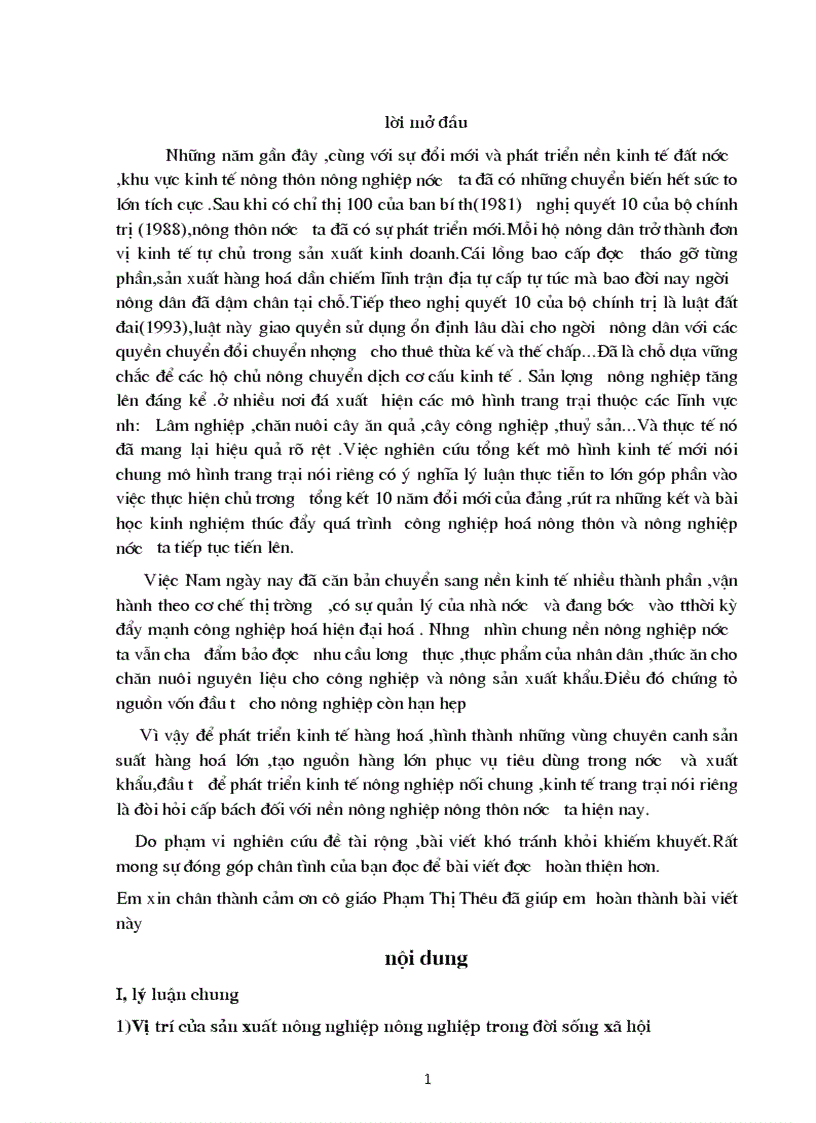 image for page Thực trạng phát triển kinh tế trang trại ở nước ta