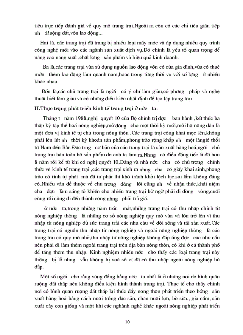 image for page Thực trạng phát triển kinh tế trang trại ở nước ta