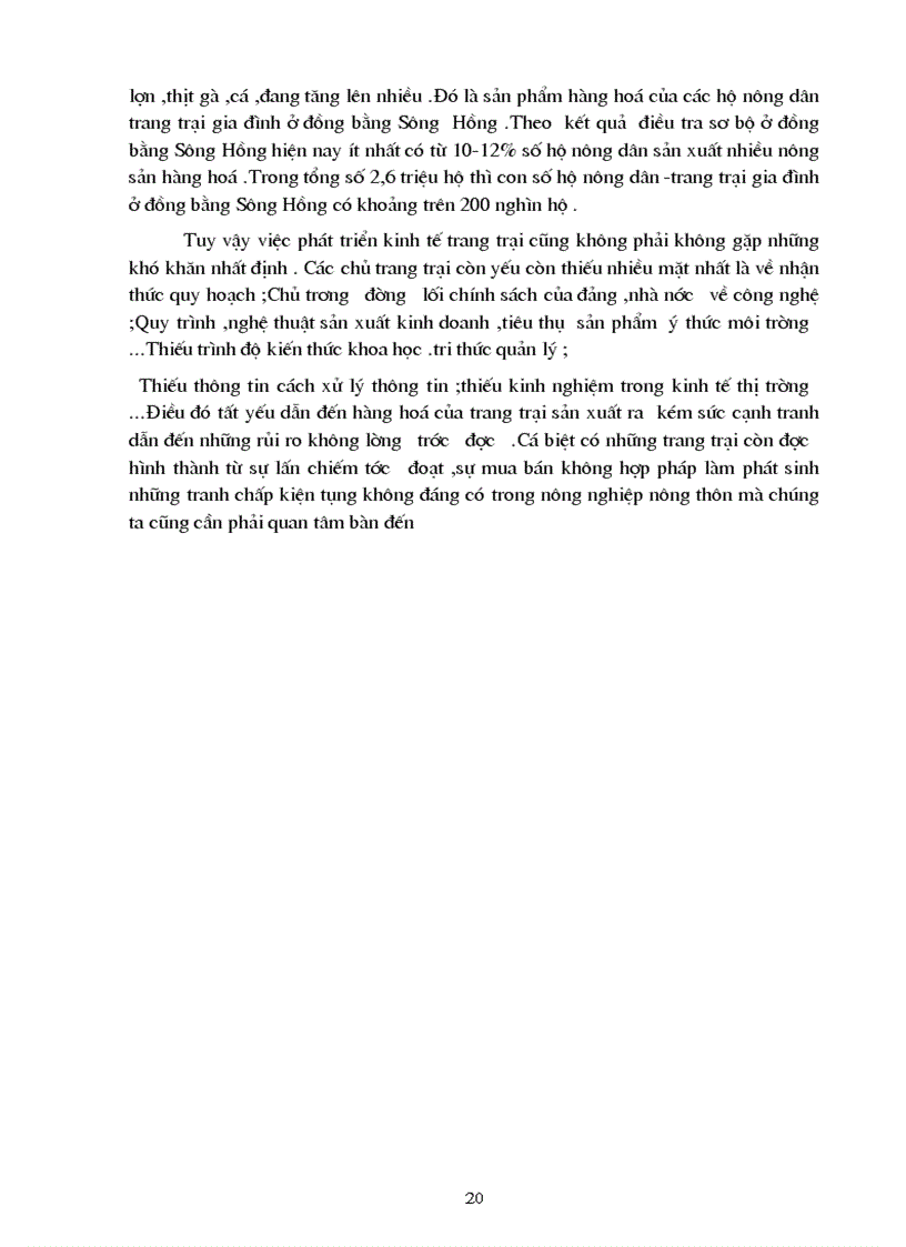 image for page Thực trạng phát triển kinh tế trang trại ở nước ta