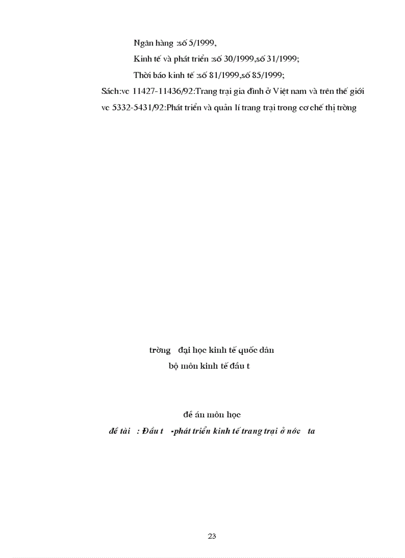 image for page Thực trạng phát triển kinh tế trang trại ở nước ta