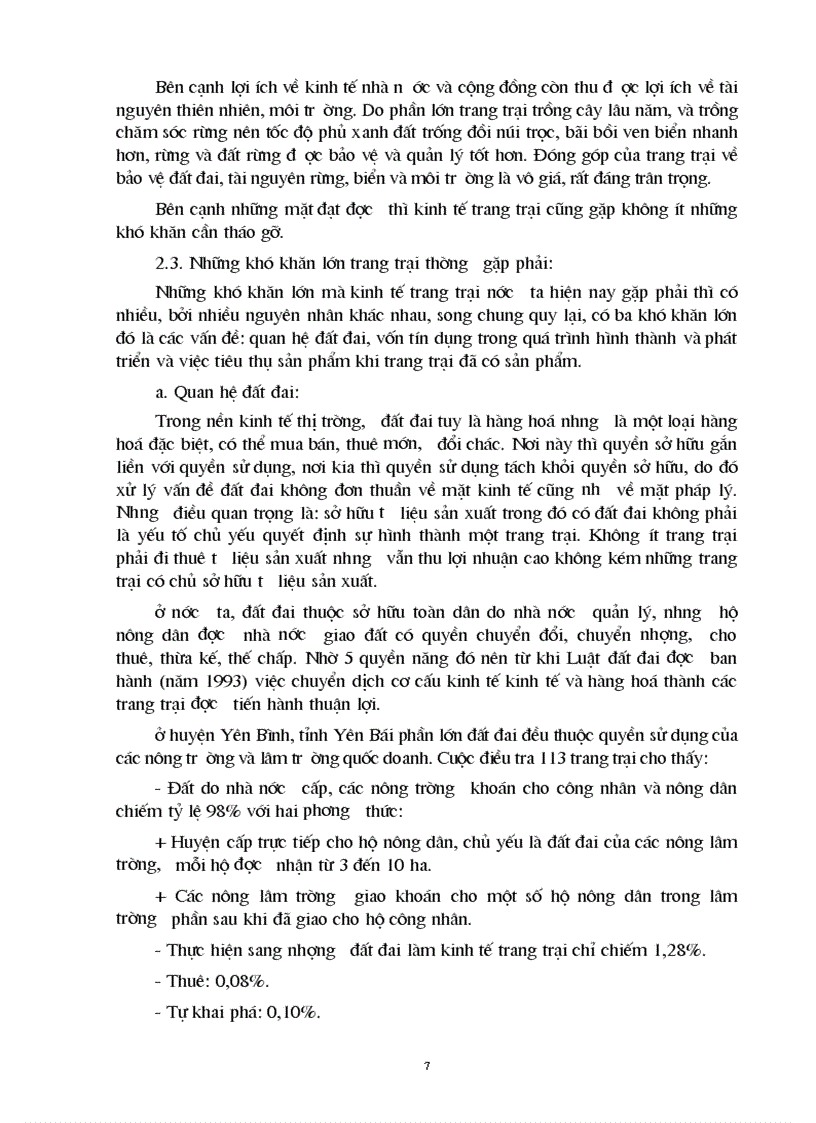 image for page Kinh tế trang trại quá trình hình thành và thực trạng hiện nay