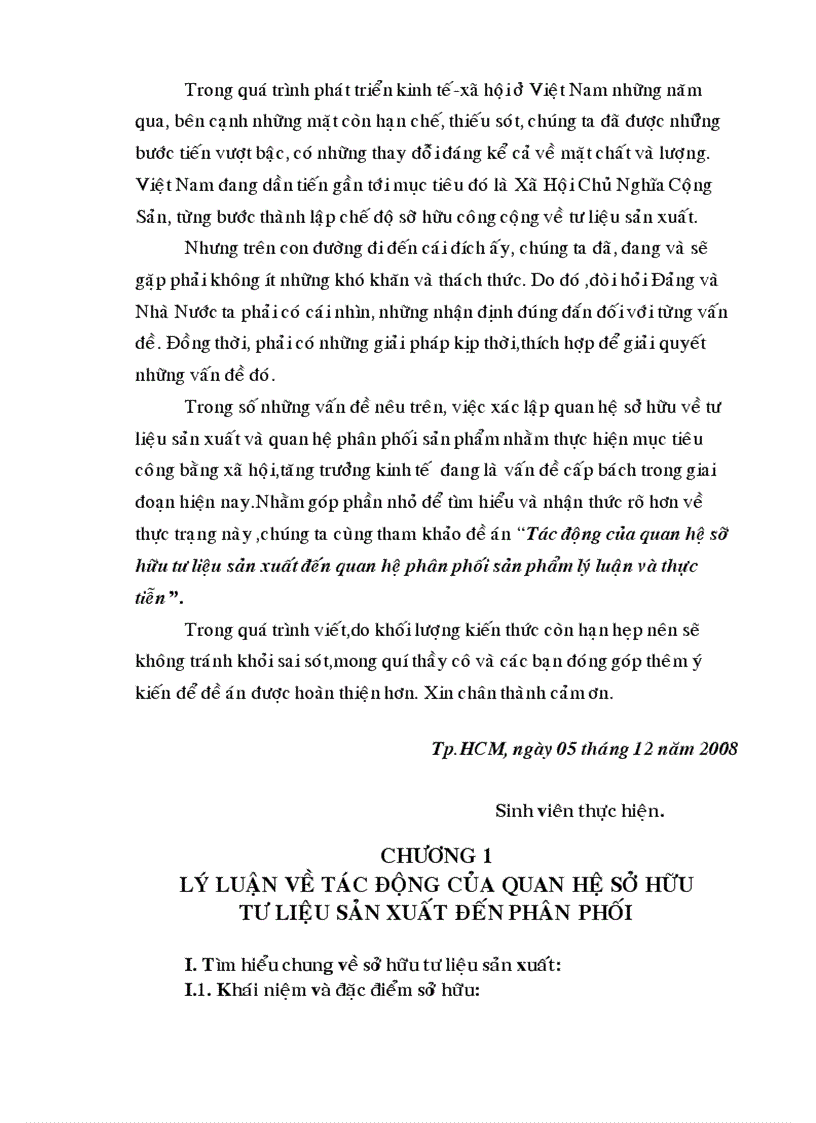 image for page Tác động của quan hệ sỡ hữu tư liệu sản xuất đến quan hệ phân phối sản phẩm lý luận và thực tiễn