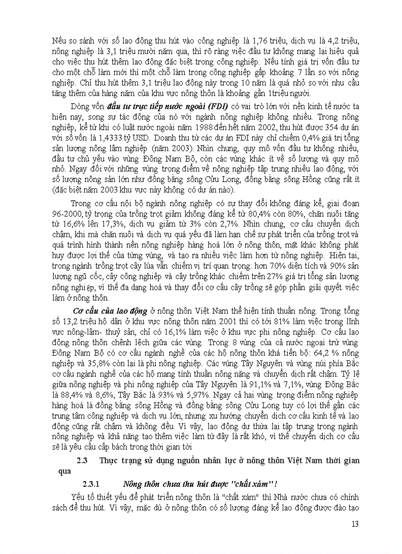 image for page Thực trạng và giải pháp nâng cao hiệu quả sử dụng nguồn nhân lực ở nông thôn Việt Nam