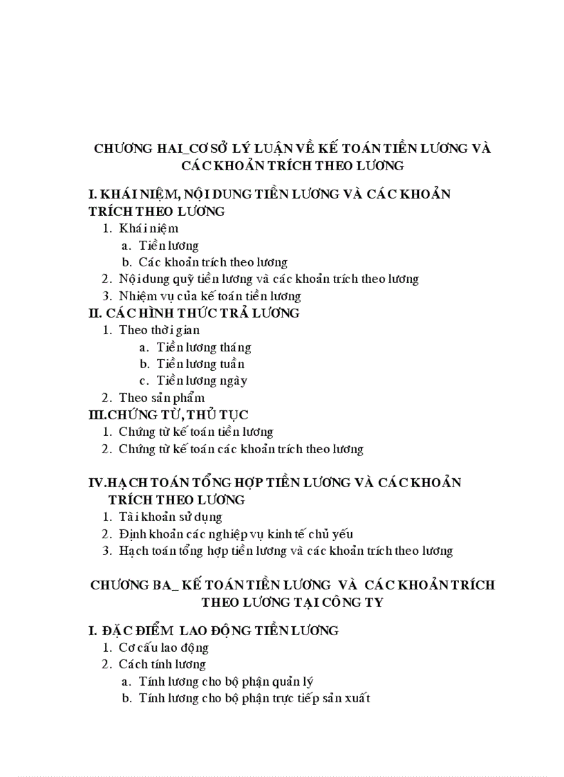 Kế toán lao động tiền lương trong công ty công trình đô thị Bảo Lộc 1