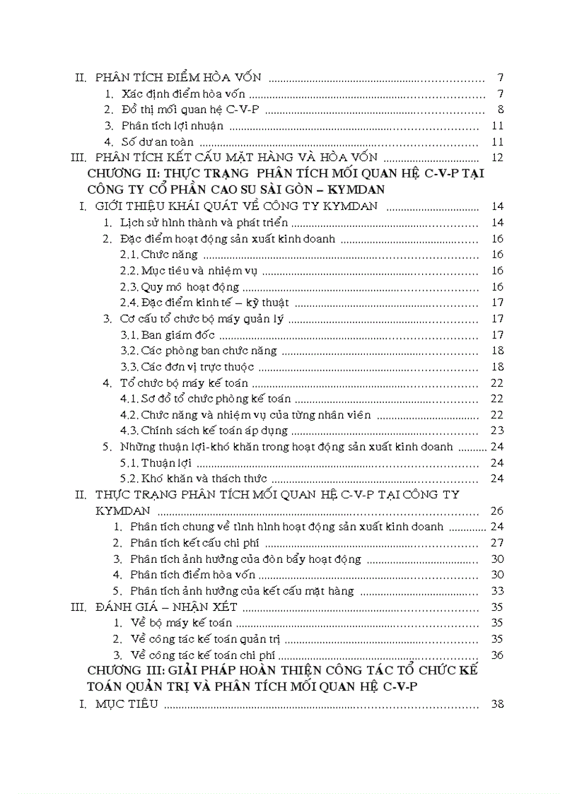 image for page Phân tích mối quan hệ c v p chi phí khối lượng lợi nhuận tại Công ty CP Cao Su Sài Gòn Kymdan 1