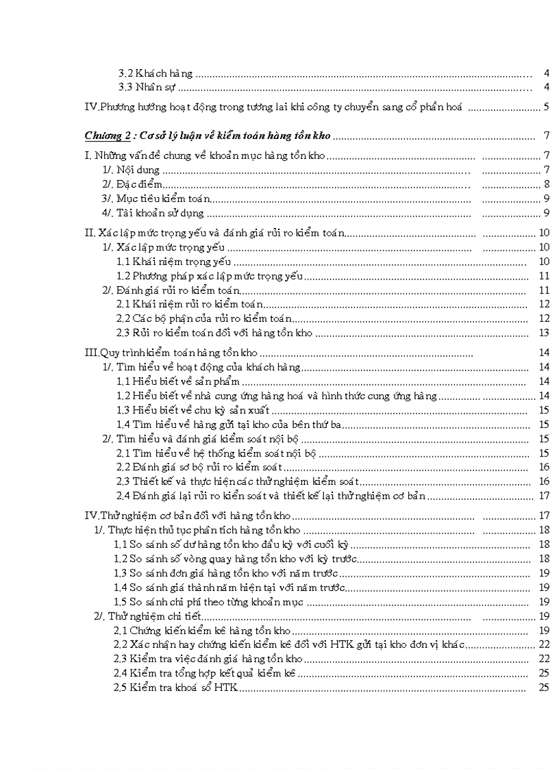 image for page Quy trình kiểm toán hàng tồn kho được áp dụng tại Công ty cổ phần kiểm toán và tư vấn tài chính kế toáN AFC