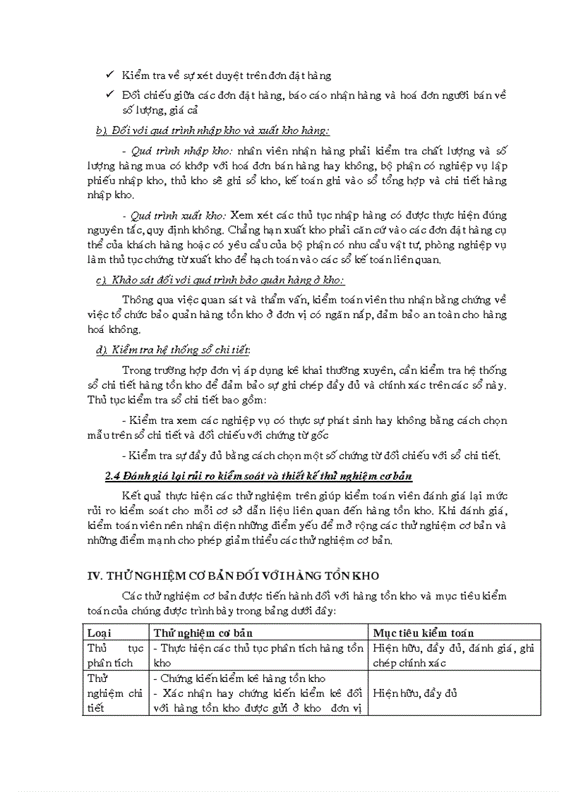 image for page Quy trình kiểm toán hàng tồn kho được áp dụng tại Công ty cổ phần kiểm toán và tư vấn tài chính kế toáN AFC