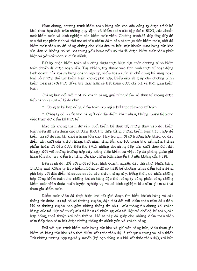 image for page Quy trình kiểm toán hàng tồn kho được áp dụng tại Công ty cổ phần kiểm toán và tư vấn tài chính kế toáN AFC